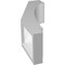 Ekena Millwork 3 1/2-in. W x 6-in. D x 14-in. H Imperial Architectural Grade PVC Knee Brace BRCP035X06X14IMP - alternate 3